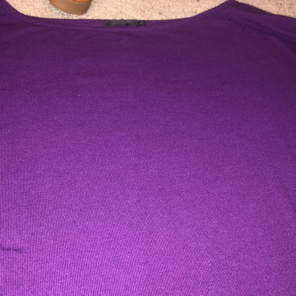 Amaryllis purple lightweight sweater size large - Picture 4 of 4
